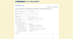 Desktop Screenshot of form.starcrest.com