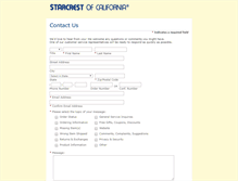 Tablet Screenshot of form.starcrest.com